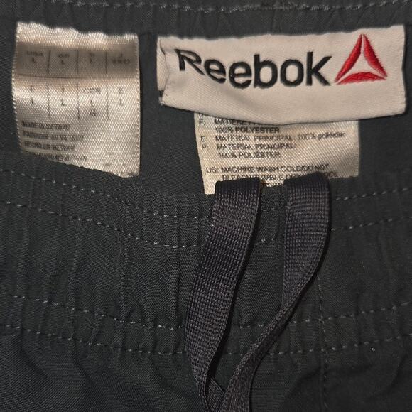 Reebok Men's Athletic Shorts - Grey and Black - Large - Picture 3 of 3